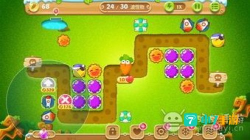 保卫萝卜2 22关攻略